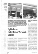 Optimized Timber-concrete Composite Ceilings