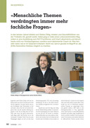 "Human issues pushed more and more technical questions aside."