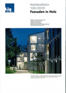 Façade de bardeaux en mélèze