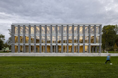 School from regional wood