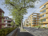 Côté rue 1ère et 2ème étape