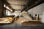 Production of wooden elements at Implenia