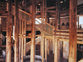 The interior of the tower